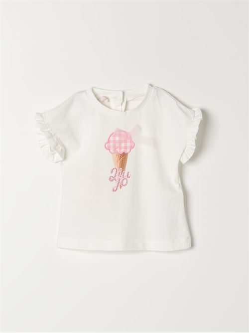 T-SHIRT ST P M/C LIU JO | HA4077J5003/10602